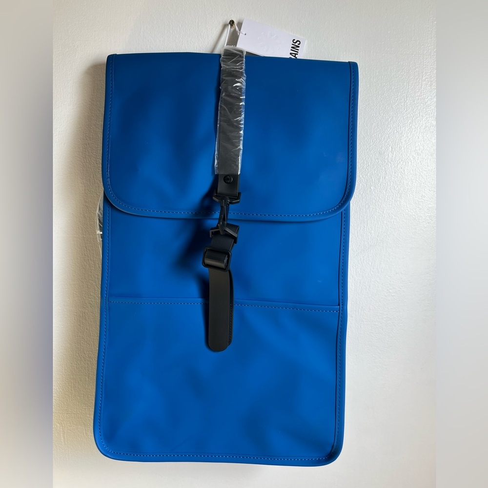 Rains Men's Waterproof Backpack Blue NWT